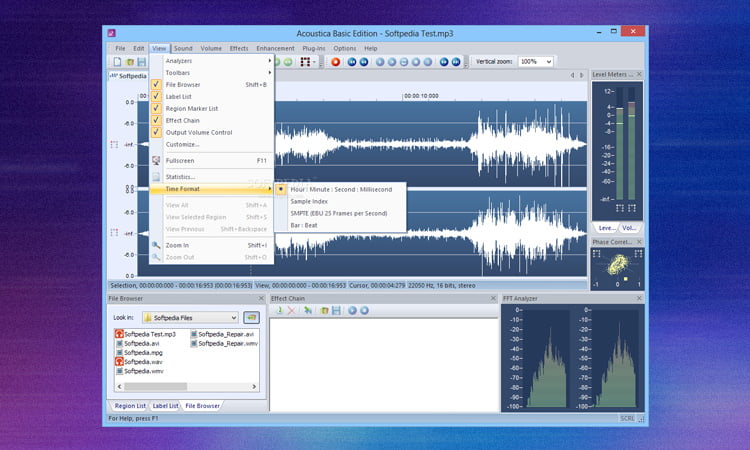 17 Best Free Audio Editing Software 16 Free Download Acoustica Basic