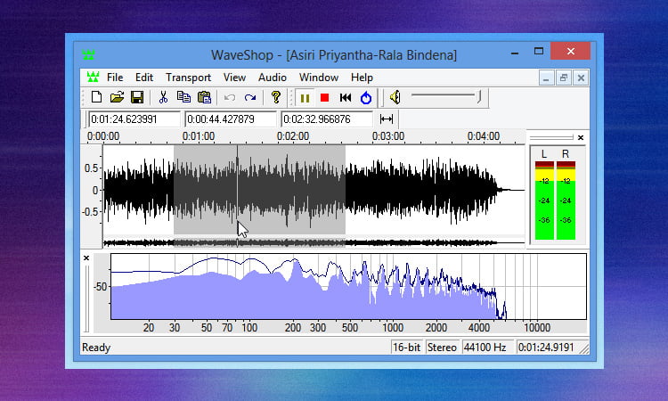 17 Best Free Audio Editing Software 15 Free Download WaveShop