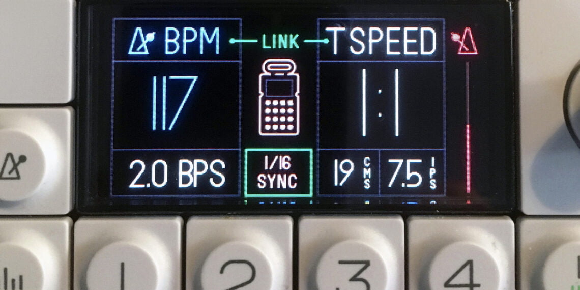Teenage Engineering OP-1 Review 4 sync teenage engineering OP-1