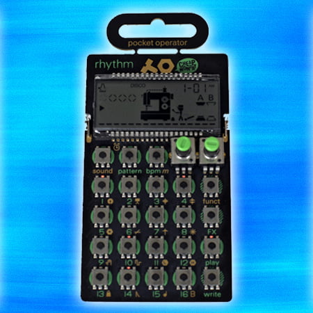 Teenage Engineering Pocket Operators Review 7 The PO-12 Rhythm is responsible for the drums.