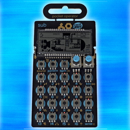 Teenage Engineering Pocket Operators Review 8 The PO-14 sub takes care of the bass.