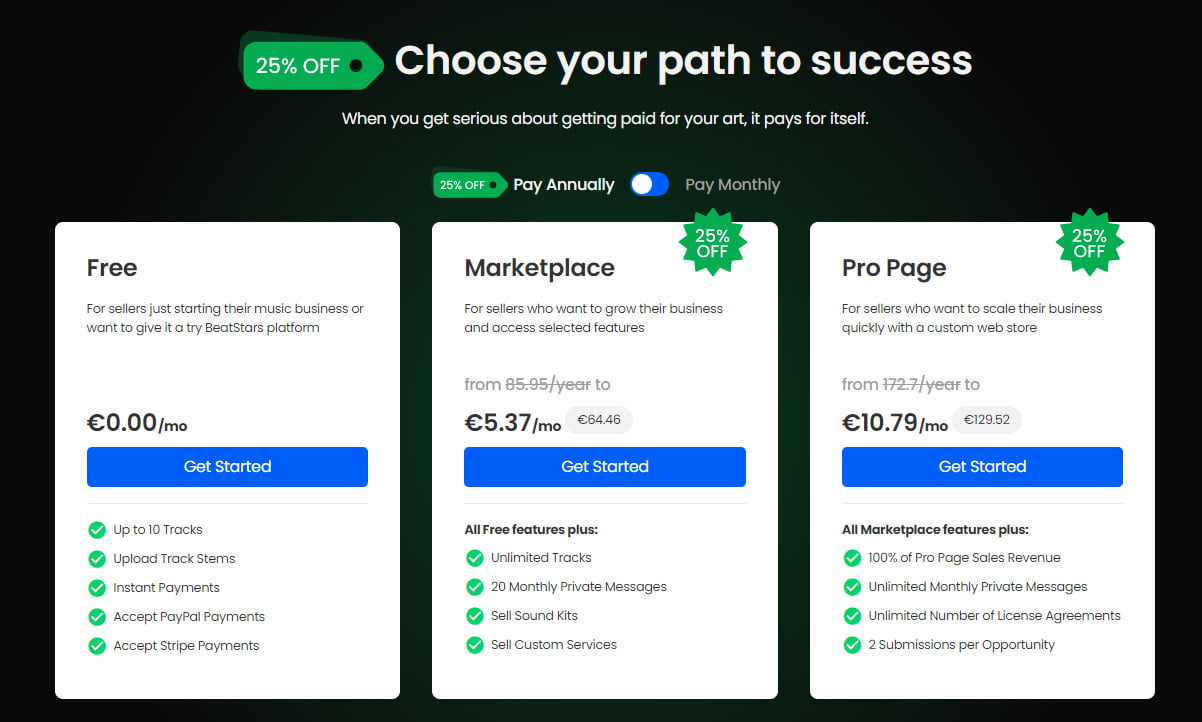 BeatStars Review: The Best Marketplace to Buy & Sell Beats? 5 BeatStars Pricing